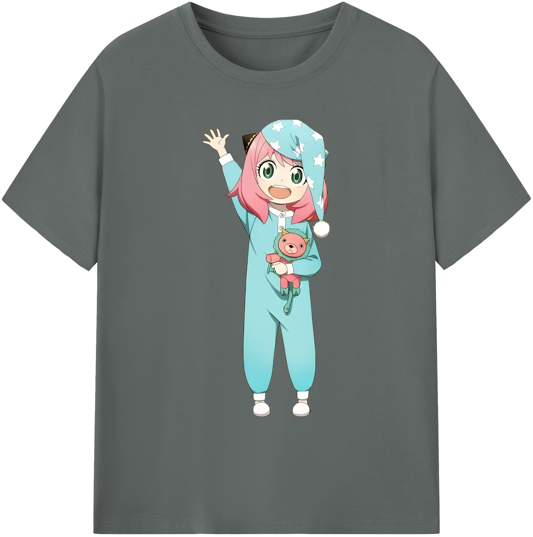 （画像用） SPY×FAMILY间谍家家酒 綿100％ メンズ半袖Tシャツ｜肌触りやわらか＆通気性